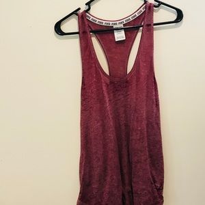 PINK Racerback Sleep Tanktop Gym Shirt | size M |